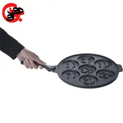 تابه پنکیک پز چدن (با دسته متحرک)