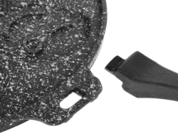 تابه پنکیک پز چدن (با دسته متحرک)