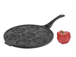 تابه پنکیک پز چدن (با دسته متحرک)