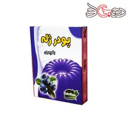 پودر ژله بلوبری سبزنام-100گرم-مجموعه 12 عددی