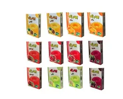 ژله مخلوط سبزنام-100گرم مجموعه 12 عددی