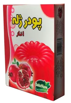 ژله مخلوط سبزنام-100گرم مجموعه 12 عددی