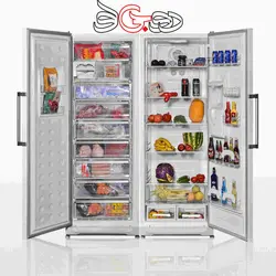 یخچال و فریزر دوقلو برتا 540/440W - فروشگاه اینترنتی دو جی لو
