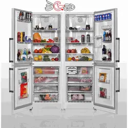 یخچال و فریزر دوقلو 4 درب برتا RF 5060/5070 W - فروشگاه اینترنتی دو جی لو