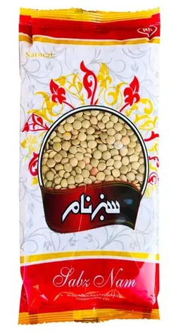 حبوبات سبزنام 450 گرم- مجموعه 6 عددی