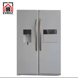 یخچال فریزر دو قلو هوم بار پاناروما پلاس هیمالیا سیلور