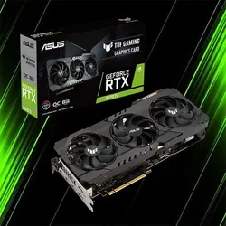 کارت گرافیک ایسوس TUF GAMING GEFORCE RTX 3070 TI OC EDITION O8G | فروشگاه اینترنتی فرزان دیجیتال