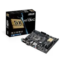 مادربرد ایسوس مدل H110M-C/CSM | فروشگاه اینترنتی فرزان دیجیتال