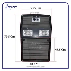 شبکه کامل جدید یک تکه (با بلوری چراغ بالا) تراکتور 285 - جلو پنجره تراکتور فرگوسن