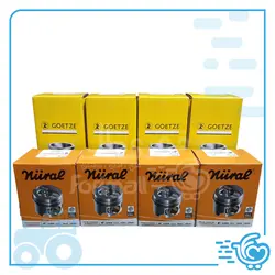 بوش و پیستون کامل تراکتور ۲۸۵ گتزه ۴ رینگ نخورده - فوری مال