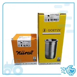 بوش و پیستون کامل تراکتور ۲۸۵ گتزه ۴ رینگ نخورده - فوری مال