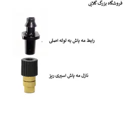 نازل مه پاش برنجی اسپریر