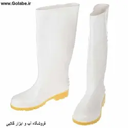 چکمه آبیاری درجه 1 رنگ سفید (جفت)