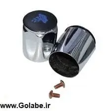 پوسته شیر مخلوط جفت آبی و قرمز ( پوسته 6 پر)