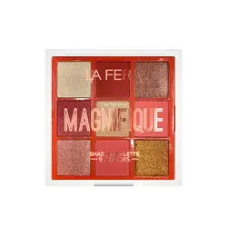 پالت سایه 9 عددی مدل Magnifique لافرا شماره 01 - فروشگاه زیبایی سبز