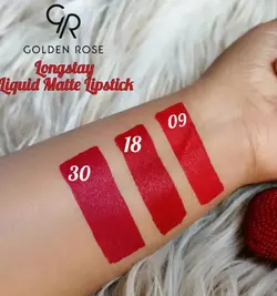 رژلب مات مایع بادوام گلدن رز شماره 30 - فروشگاه زیبایی سبز