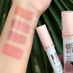 رژلب مدادی شاین کرمی نود لوک گلدن رز شماره 01 - فروشگاه زیبایی سبز