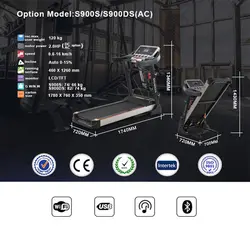 تردمیل خانگی Lijiujia S900DS