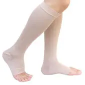 جوراب واریس درجه یک طب و صنعت با کف زیر زانو 71500