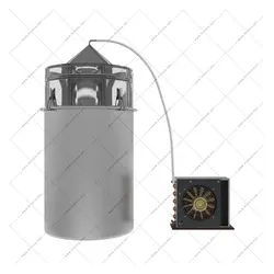 گلاب گیر و عرق گیر برقی 70 لیتر هیمورا