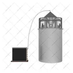 گلاب گیر و عرق گیر برقی 70 لیتر هیمورا