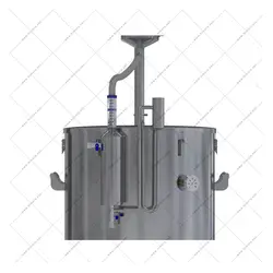 دستگاه اسانس گیر نوع دوم 100 لیتری هیمورا