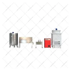 وت پنیر سازی و ترولی پرس آب گیری 400 لیتری هیمورا