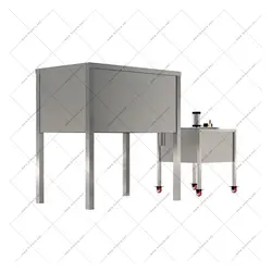 وت پنیر سازی و ترولی پرس آب گیری 100 لیتری هیمورا