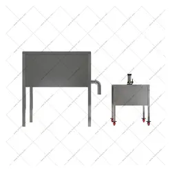 وت پنیر سازی و ترولی پرس آب گیری 100 لیتری هیمورا