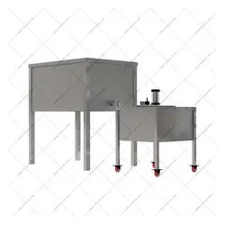 وت پنیر سازی و ترولی پرس آب گیری 100 لیتری هیمورا