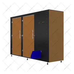 خشک کن میوه و سبزی و لواشک دو کابین پلاس