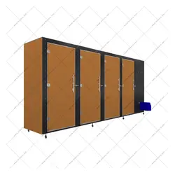 خشک کن میوه و سبزی و لواشک صنعتی چهار کابین
