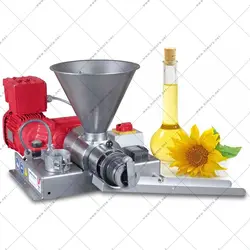 دستگاه روغن گیری کنجد 5 کیلوگرم
