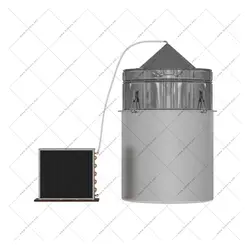 گلاب گیر و عرقگیر برقی 50 لیتر هیمورا