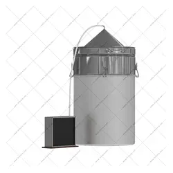 گلاب گیر و عرق گیر برقی 100 لیتر هیمورا