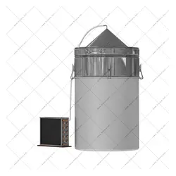 گلاب گیر و عرق گیر برقی 100 لیتر هیمورا