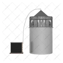 گلاب گیر و عرق گیر برقی 100 لیتر هیمورا