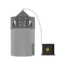 گلاب گیر و عرق گیر برقی 100 لیتر هیمورا