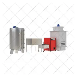 وت پنیر سازی و ترولی پرس آب گیری 200 لیتری هیمورا