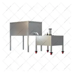 وت پنیر سازی و ترولی پرس آب گیری 200 لیتری هیمورا