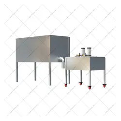 وت پنیر سازی و ترولی پرس آب گیری 500 لیتری هیمورا