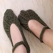 آموزش پاپوش بافتنی زنانه