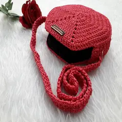 کیف 6 ضلعی مکرومه