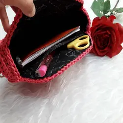 کیف 6 ضلعی مکرومه