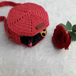 کیف 6 ضلعی مکرومه