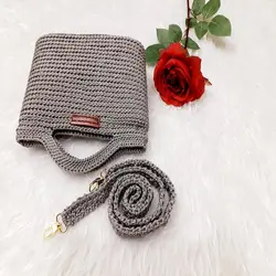 کیف دستی مکرومه