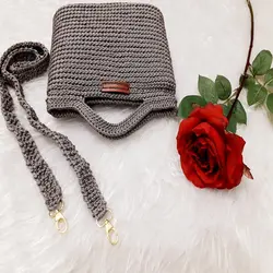 کیف دستی مکرومه