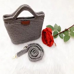 کیف دستی مکرومه