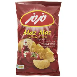 چیپس برگه سیب زمینی مزمز با طعم کچاپ 80 گرم - خرید در منزل