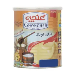 غذای کودک گندمین غنچه پرور باشیر و عسل - 400 گرم - خرید در منزل